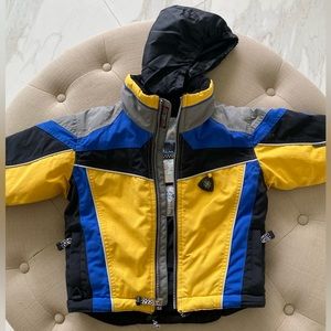 Obermeyer Kids I-grow Ski Jacket Sz 3